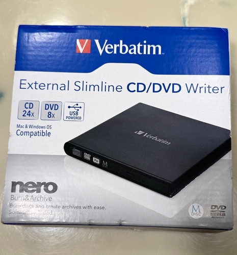 Verbatim external slimline - external,